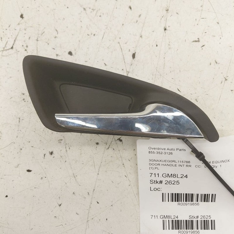 Chevy Equinox Door Handle Right Passenger Rear Interior Inside  2024 2