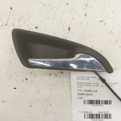 Chevy Equinox Door Handle Right Passenger Rear Interior Inside  2024 2