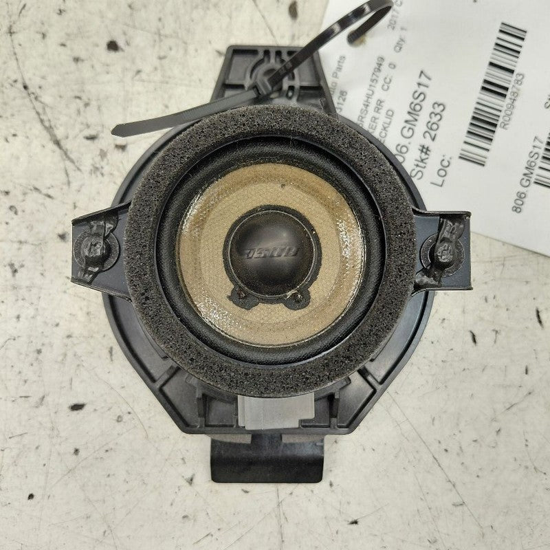 Cadillac CT6 Decklid Speaker Right Passenger Rear  2018 2017 2016