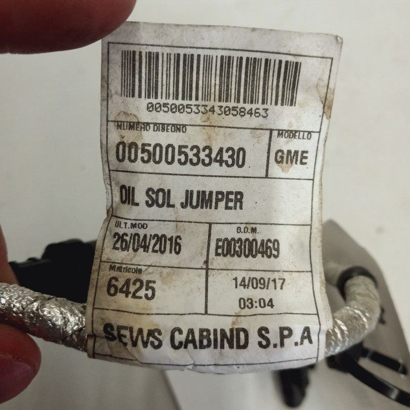 Alfa Romeo Stelvio Oil Cooler Radiator Harness {00500533430} 2018 2019