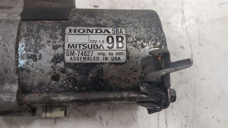 Engine Starter Motor Naturally Aspirated Fits 16-19 Honda Civic OEM