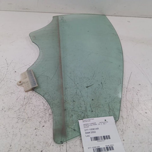 Passenger Right Front Door Window Glass Sedan US Built Fits 17-20 Elantra