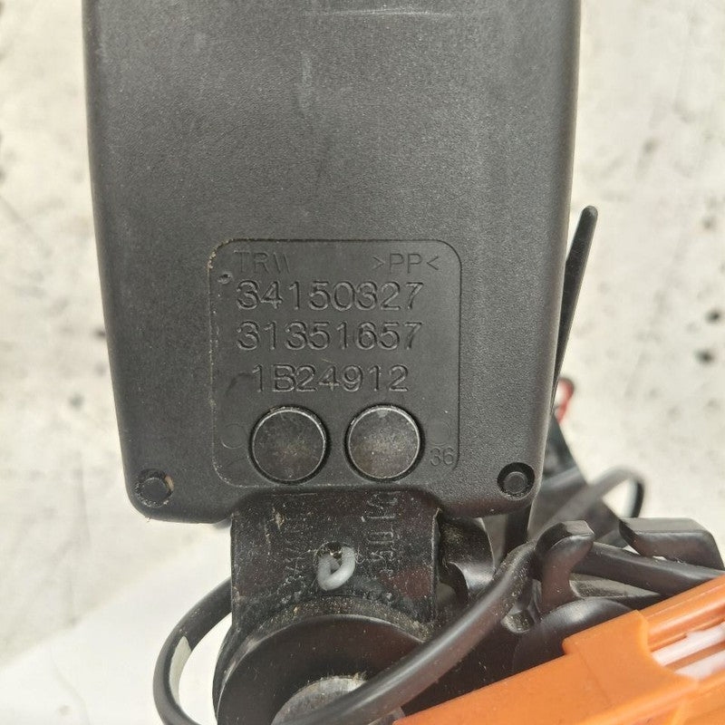 Volvo S60 Seat Belt Buckle Latch Right Passenger Rear Back  2013 2014 