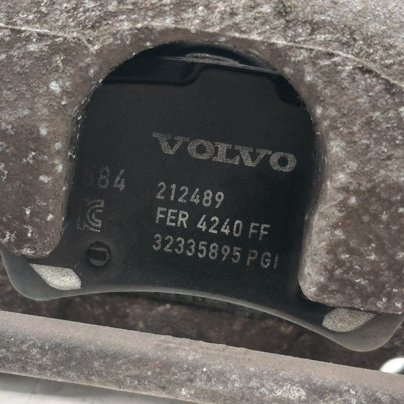 Left Rear Brake Caliper Solid Brake Rotor Fits 14-18 Volvo S60