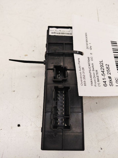 Driver's Front Door Lock And Window Switch Fits 16-23 Nissan Maxima OE