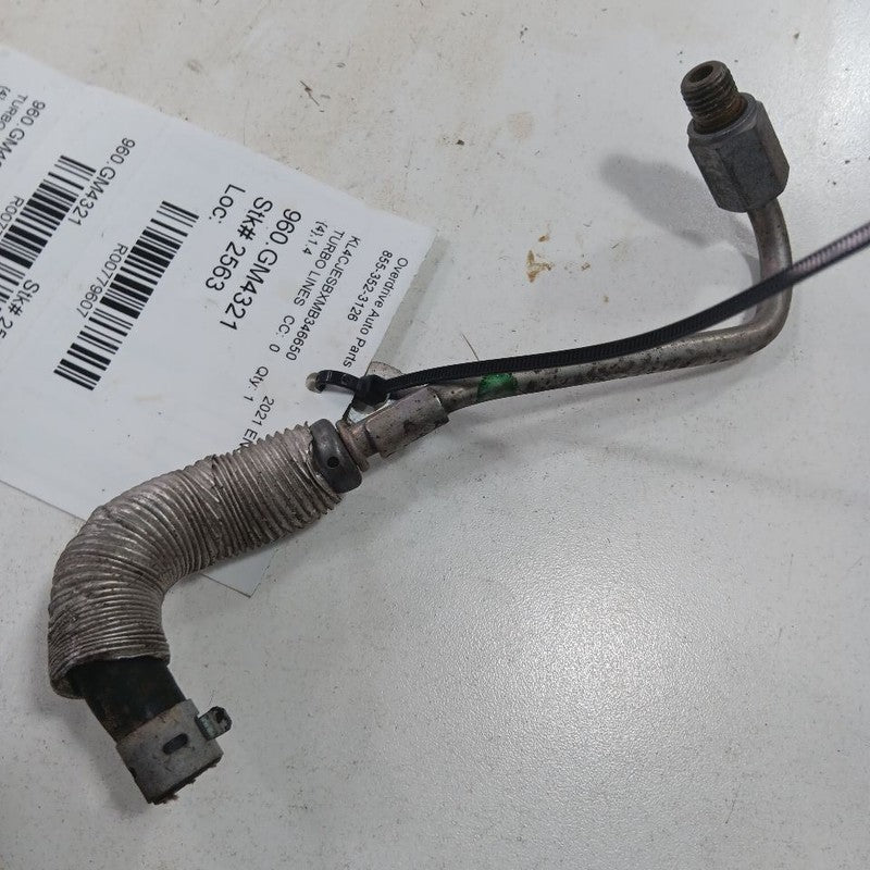 Buick Encore Super Turbo Charger Oil Line Hose Tube  1.4 2022 2021 202