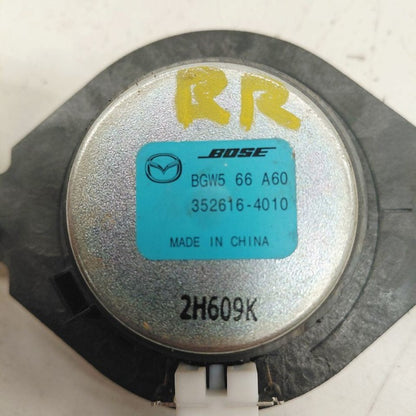 Mazda 3 Speaker Right Passenger Rear  2023 2022 2021