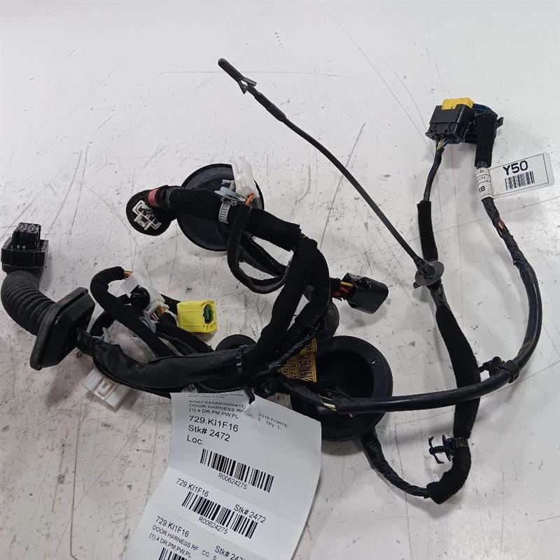 Kia Forte Door Harness Wire Wiring Right Passenger Front  2014 2015 2016