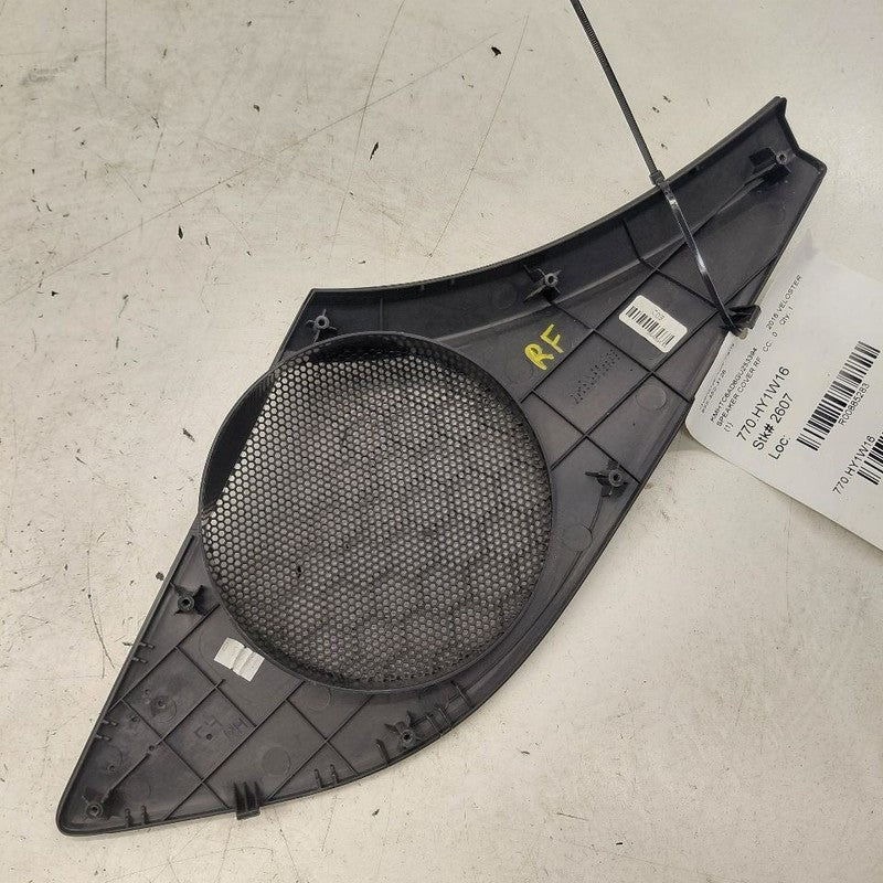 Hyundai Veloster Speaker Cover Right Passenger Front  2017 2016 2015 2
