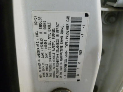  2007 Honda Accord Speedometer Bezel Dash Surround Trim 2003 2004 2005 2006