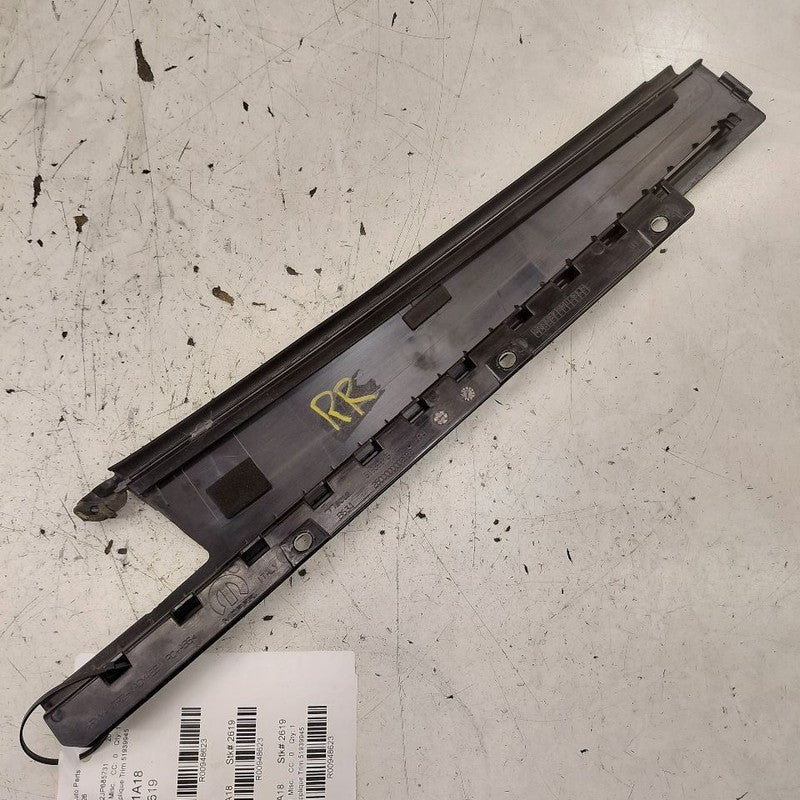 2018 Fiat 500 X Model Passenger Right Rear Door Applique Trim {5193994