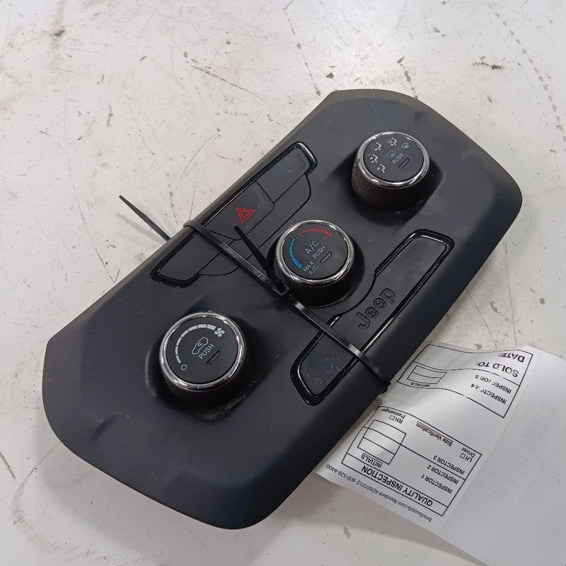 Temperature Control Panel Heat Heater AC Switch 18-20 Jeep Renegade OE