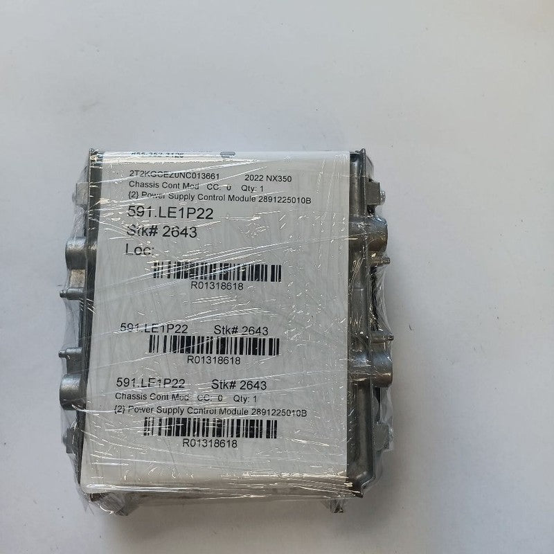 Lexus NX350 Power Supply Control Module {2891225010B} 2022 2023 2024 2