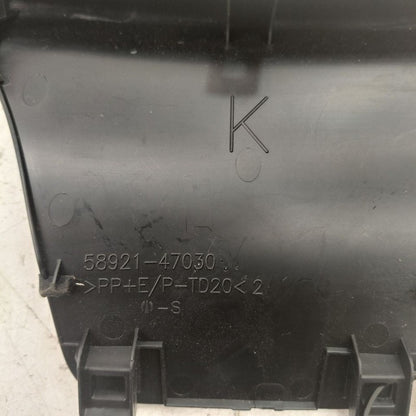 Toyota Prius Center Console Upper Cover Trim {5892147030} 2022 2021 20
