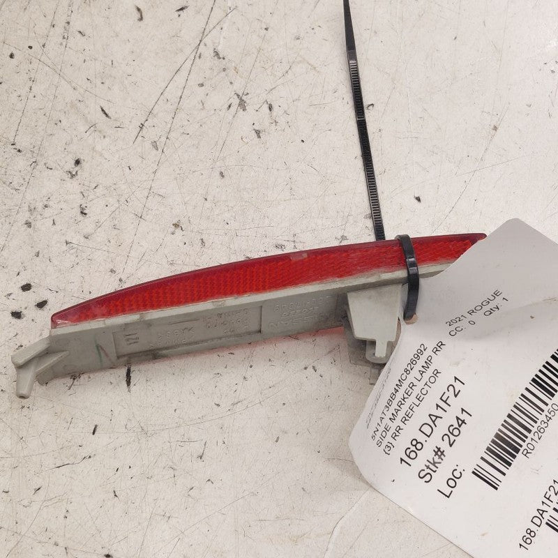 Nissan Rogue Passenger Right Rear Side Marker Reflector  2021 2022 202