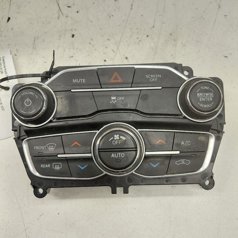 Dual Zone Temperature Control Heat Heater AC Switch 17-23 Chrysler 300
