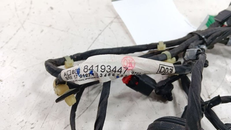 Chevrolet Equinox Door Harness Wire Wiring Left Rear 2018 2019 OEM
