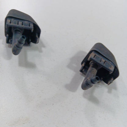 Fiat 500 Windshield Wiper Washer Fluid Hood Sprayer Nozzles  2012 2013
