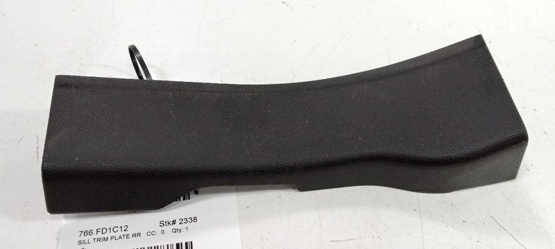 Ford Fiesta Sill Trim Plate Door Jam Threshold Right Passenger Rear 20