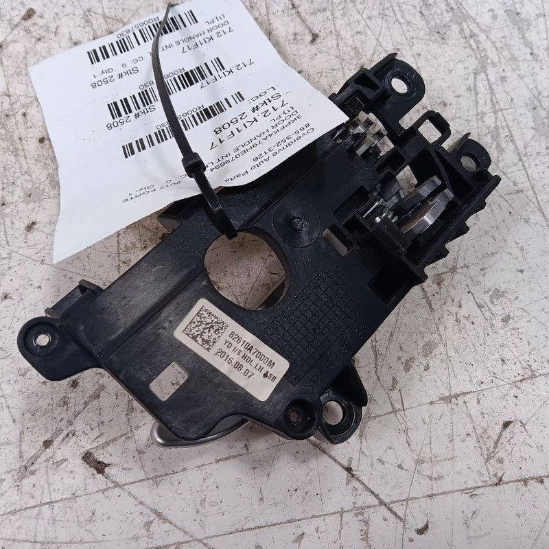 Kia Forte Door Handle Left Rear Interior Inside  2015 2016 2017 2018