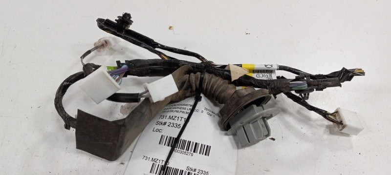 Mazda 6 Door Harness Wire Wiring Left Rear 2009 2010 2011 2012 2013 OE