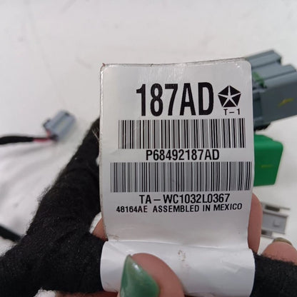 Jeep Compass Rear Back Trunk Lid Hatch Wire Wiring Harness  2018 2019 2020 2021 