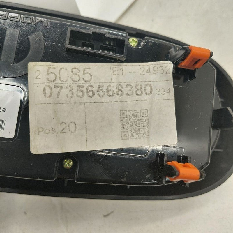 2018 Fiat 500 X Model Temperature Control Heat Heater AC Switch