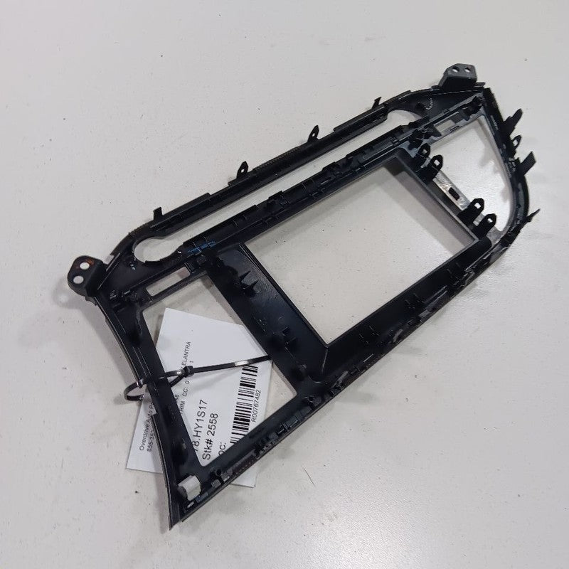 Hyundai Elantra Radio Bezel Trim Dash Surround  2017 2018 2019 2020 OE