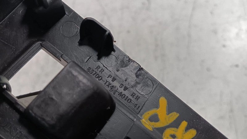 Acura RDX Passenger Right Rear Door Switch Bezel 2016 2017 2018