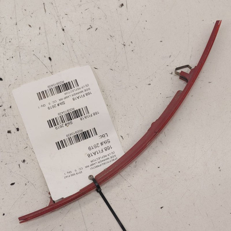 2018 Fiat 500 X Model Left Rear Side Marker Reflector