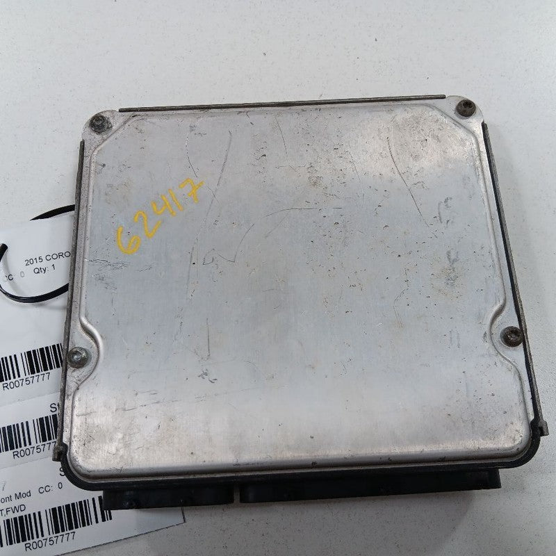 Engine ECM Electronic Control Module Left Hand Fender 15-16 Toyota Corolla