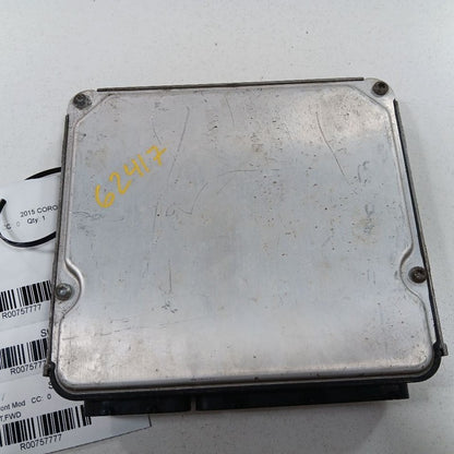 Engine ECM Electronic Control Module Left Hand Fender 15-16 Toyota Corolla