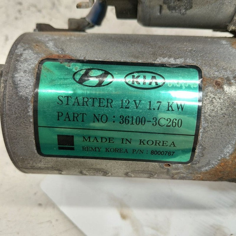 Engine Starter Motor Fits 16-21 Kia Sedona