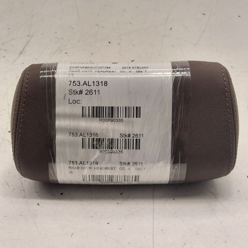Alfa Romeo Stelvio Center Middle Headrest Seat Head Rest Rear Back  20