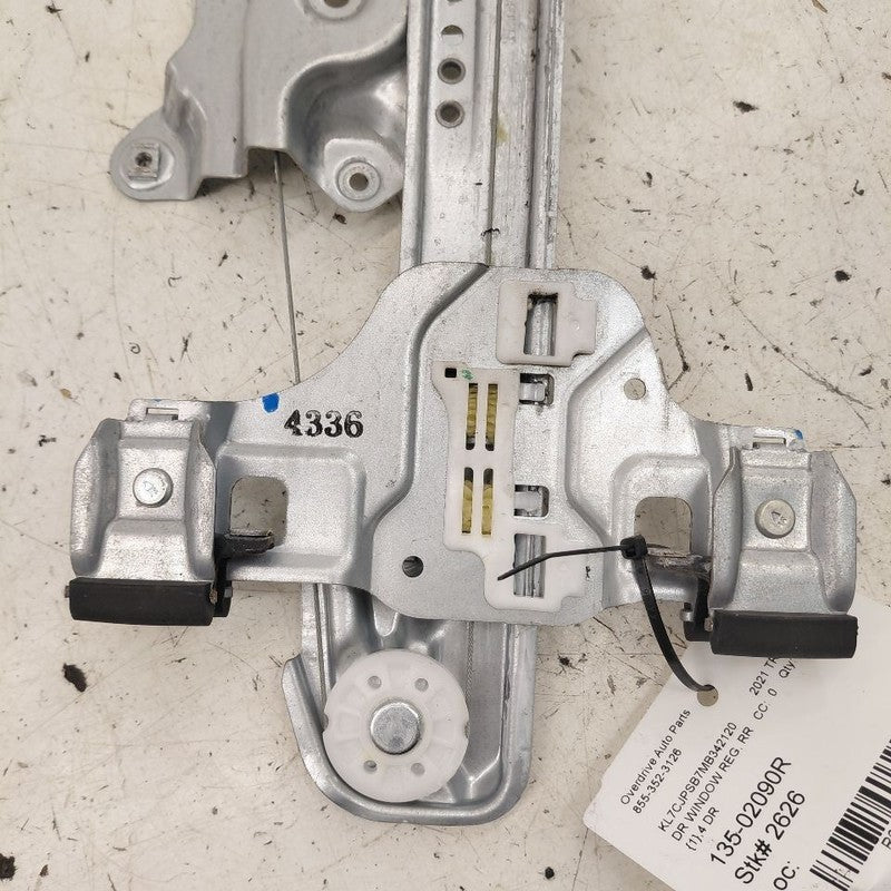Passenger Right Rear Window Regulator Track Fits 13-22 Chevy Trax