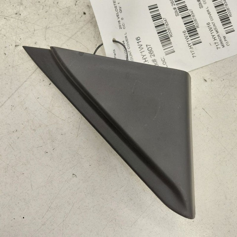 Hyundai Veloster Mirror Mount Cover Door Trim Left Driver  2017 2016 2