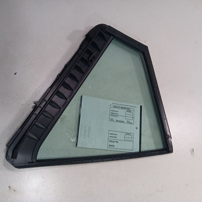 Driver Left Rear Door Vent Glass Window Fits 19-23 Nissan Altima