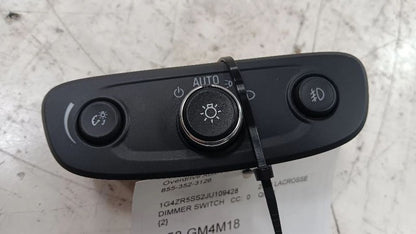Buick Lacrosse Dimmer Switch Dash Light Dimmer Control  2017 2018 2019
