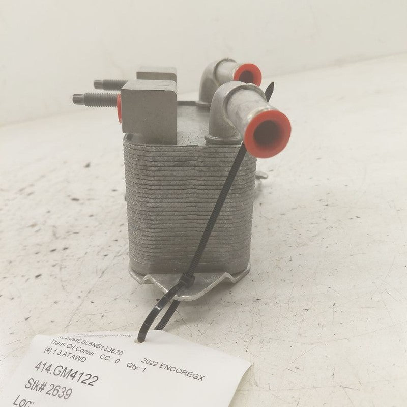 Buick Encore GX Automatic Transmission Fluid Oil Cooler  2022 2023 202