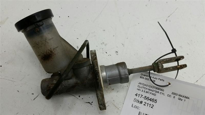 306103Y010 Clutch Master Cylinder Fits 03 Nissan Maxima OEM