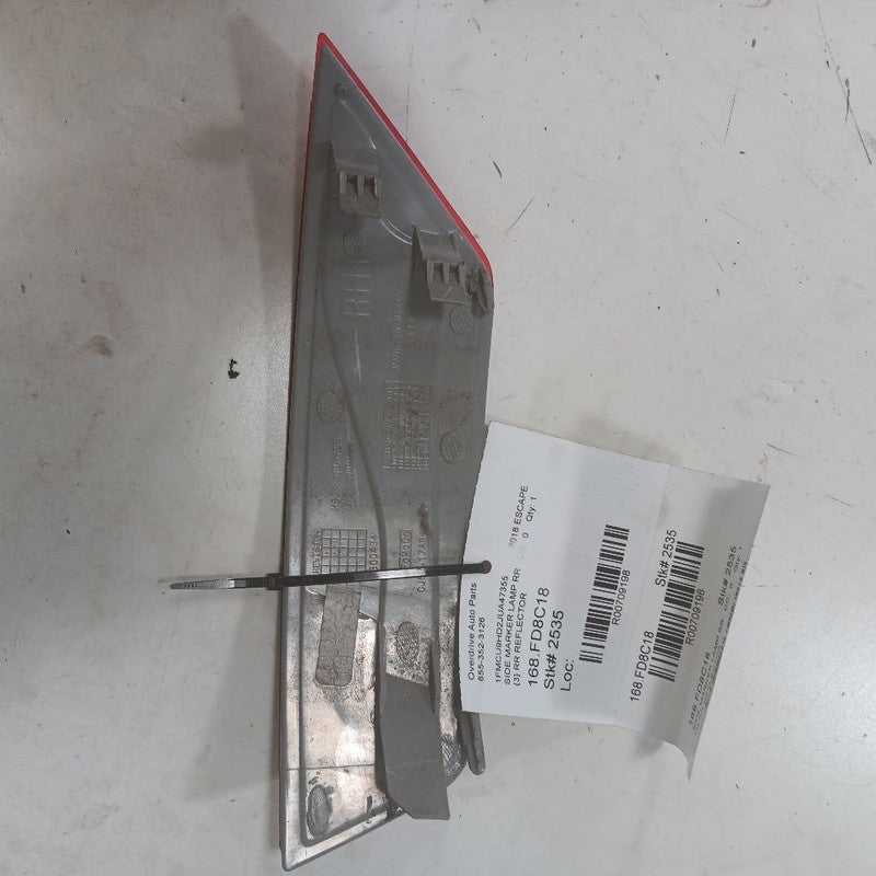 Ford Escape Passenger Right Rear Marker Light Lamp  2019 2018 2017