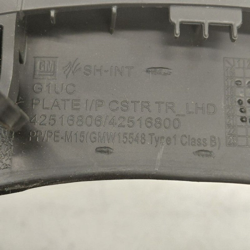 Chevy Trax Speedometer Bezel Dash Surround Trim  2022 2021