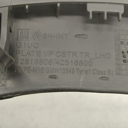 Chevy Trax Speedometer Bezel Dash Surround Trim  2022 2021