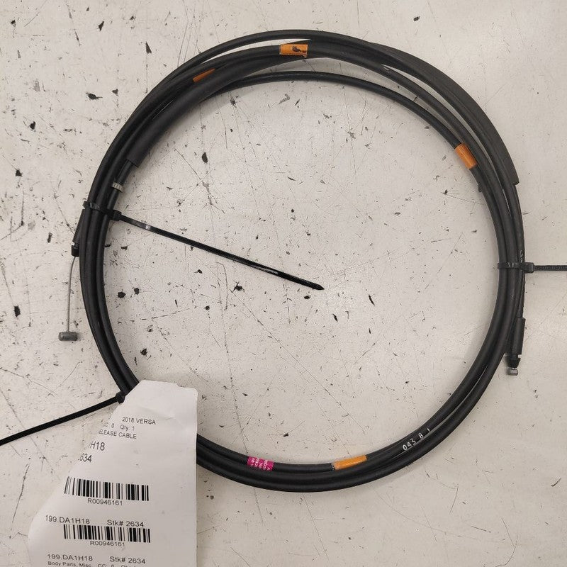 Nissan Versa Note Fuel Door Release Cable 2019 2018 2017