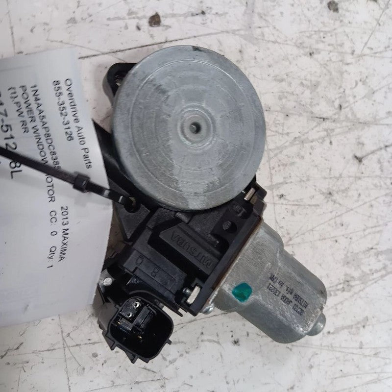 Left Power Window Motor Rear Fits 09-14 Nissan Maxima