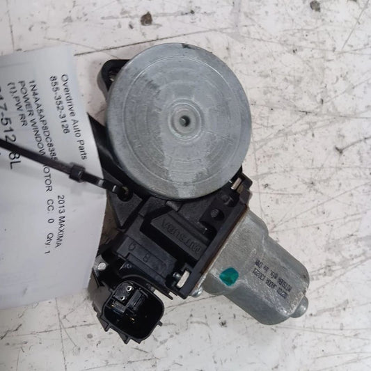 Left Power Window Motor Rear Fits 09-14 Nissan Maxima