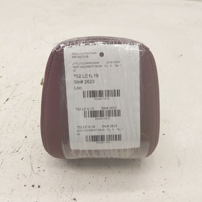 Lexus IS350 Seat Headrest Rear Back Seat Head Rest  2020 2019 2018