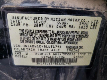 Nissan Sentra Automatic Transmission Oil Cooler 2007 2008 2009 2010 20