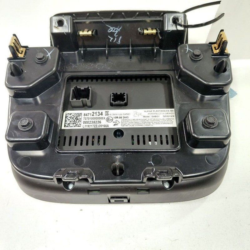 Screen Dash Mounted Display ID 84712134 Fits 19-25 Chevy Malibu