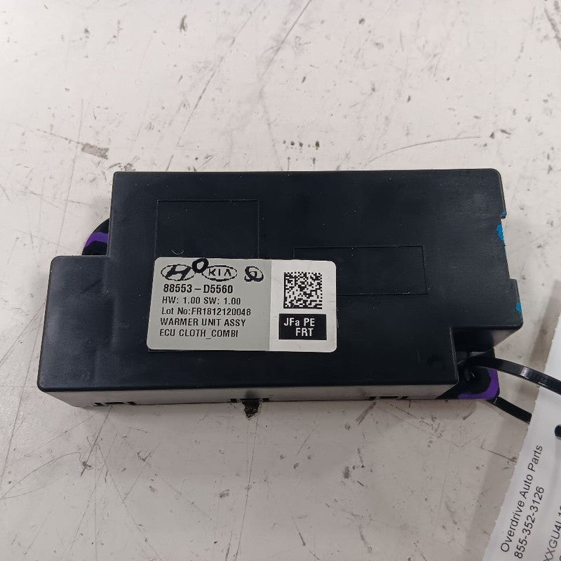 Kia Optima Seat Warmer Control Module {88553-D5560} 2020 2019 2018 2017